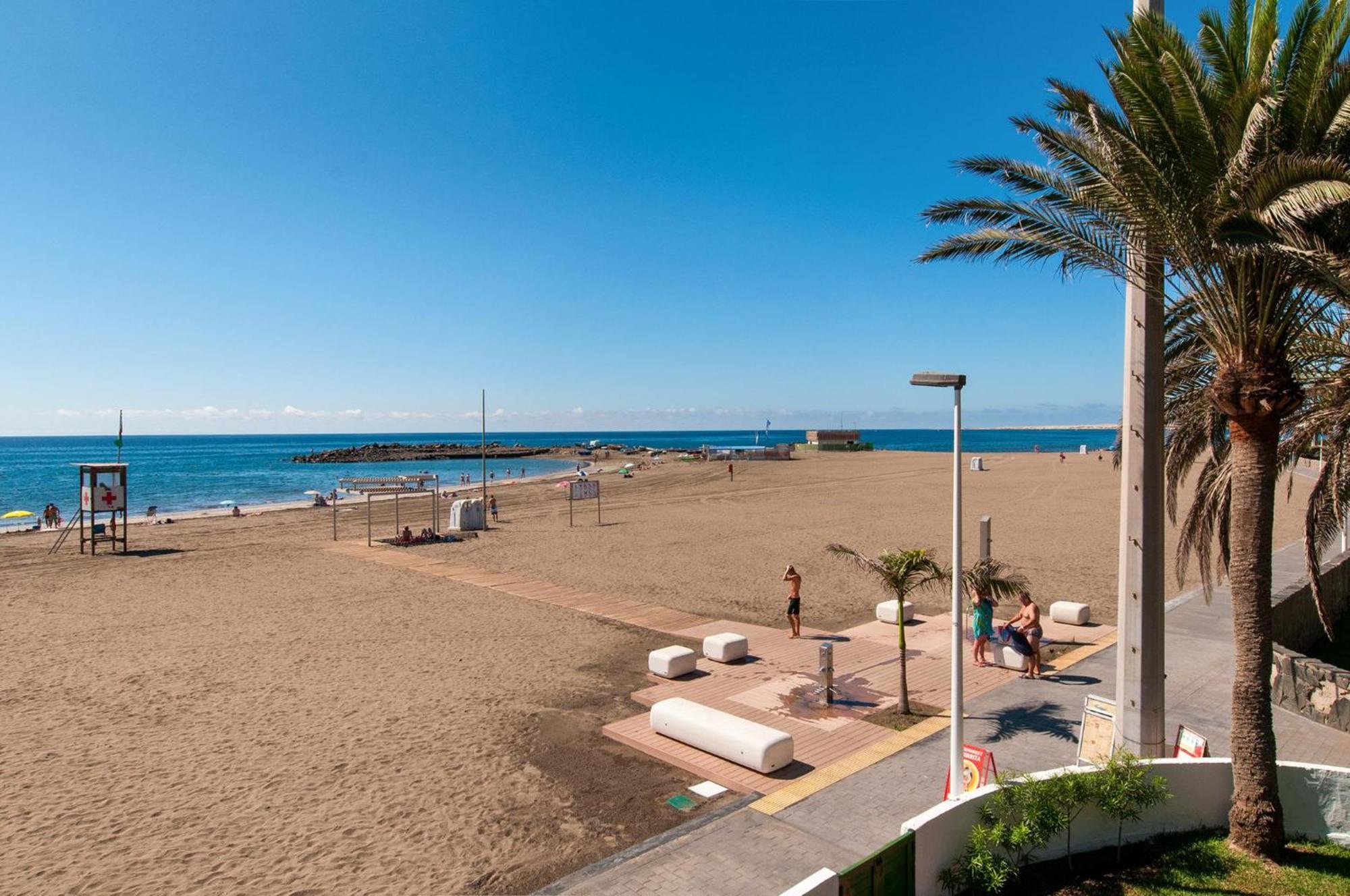 Beachfront Apartment Las Burras Mra 02 San Agustín Buitenkant foto