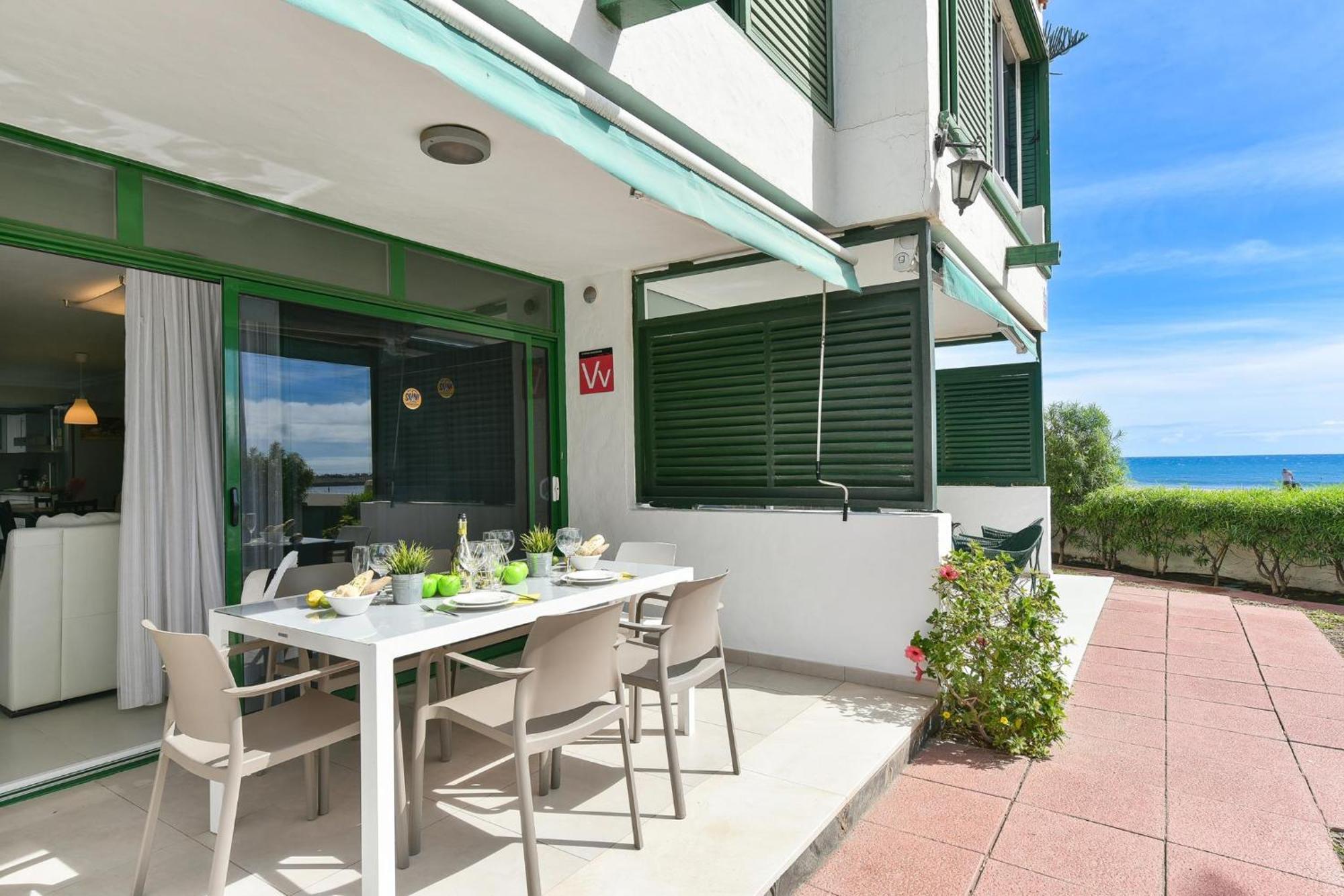 Beachfront Apartment Las Burras Mra 02 San Agustín Buitenkant foto