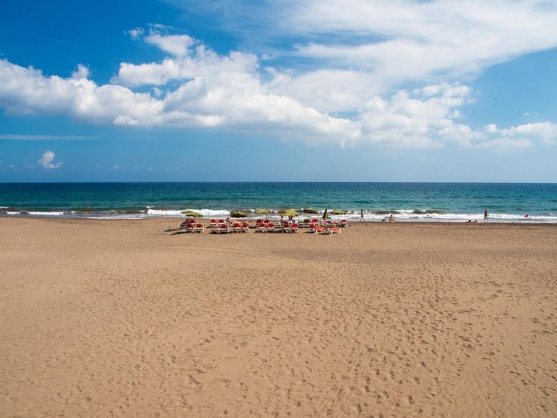 Beachfront Apartment Las Burras Mra 02 San Agustín Buitenkant foto